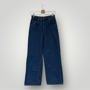 Zara Women's Blue Flare & Wide Leg Jeans